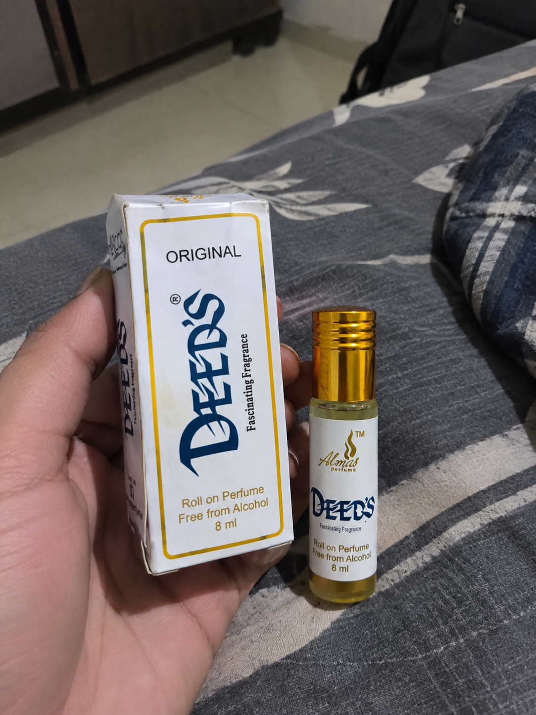 Almas Prime Deeds Original Roll-On Perfume – 8 ml